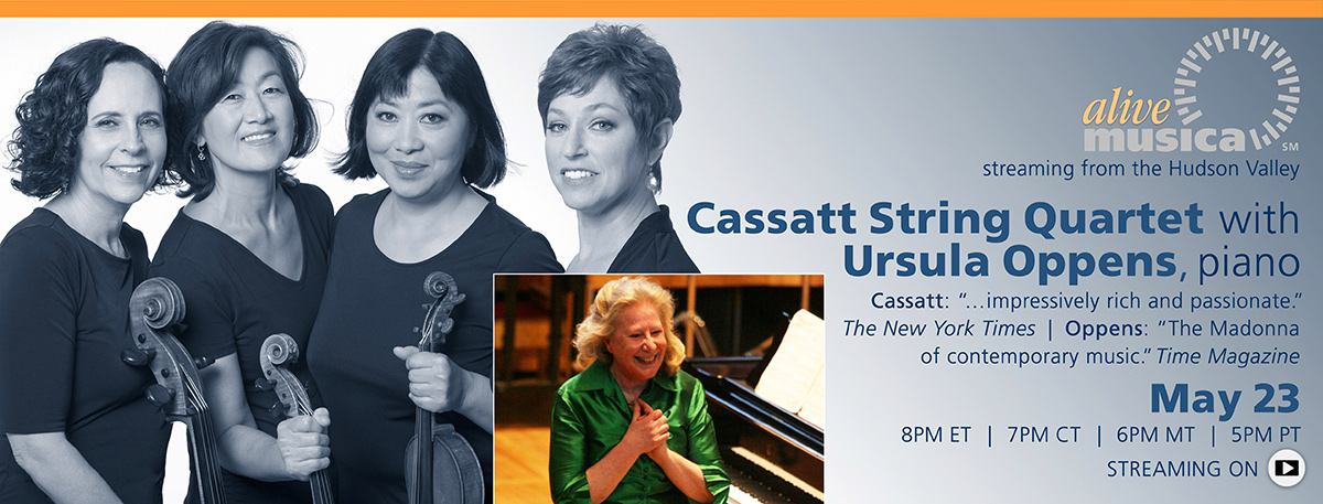 Cassatt String Quartet with Ursula Oppens, piano